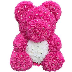ours en peluche en rose