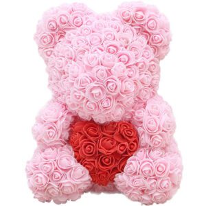 ours en rose artificielle 2