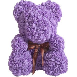 ours en rose violet