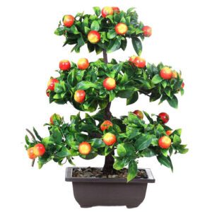 pommier bonsai artificiel