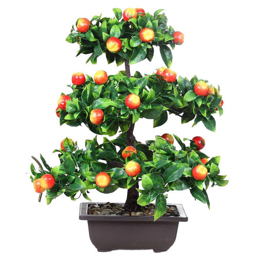 pommier bonsai artificiel