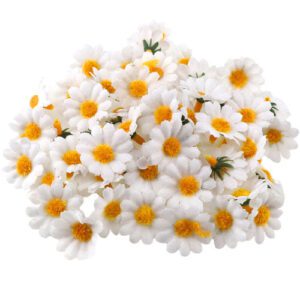 Fleurs Artificielles Marguerite - 100 Unités