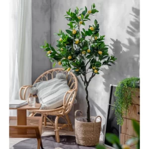 citronnier artificiel en pot 150cm