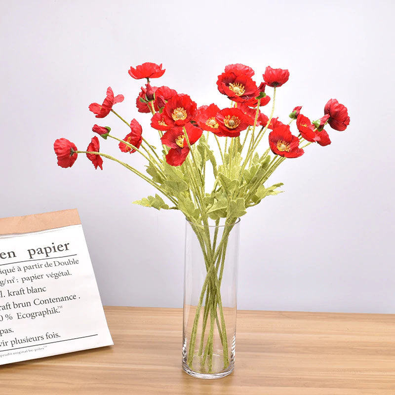 fleurs artificielles coquelicots rouge 439ad479 6809 4cfd 8427 be72b34cdc94