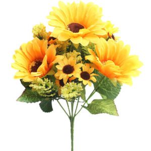 Fleurs Artificielles de Tournesol - Élégance Durable