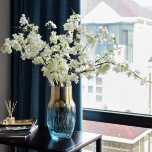 fleurs de cerisier artificiel blanches 2