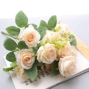 bouquet roses artificielles