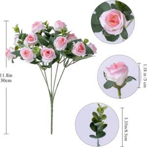 mini rose artificielle 2