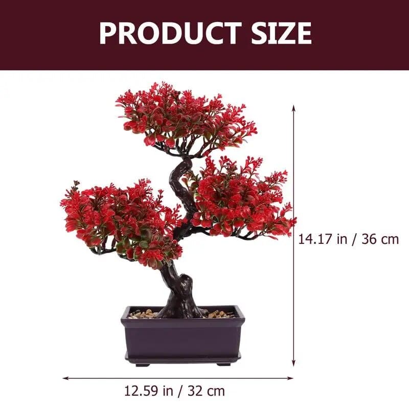 bonsai artificiel en pot 3