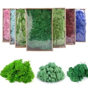 kf S9cfee67ed7fd4e9eb22f516d7bbbb76dd Mousse artificielle de qualit 20g 40g imitation de plante verte d coration murale pour la maison