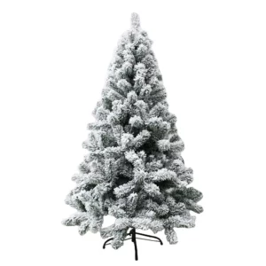 kf Sadf7ea4760c04bc48dfd2890dddd44fcH Ornement de crayon de No l floqu de neige artificielle arbre de No l conviviale r