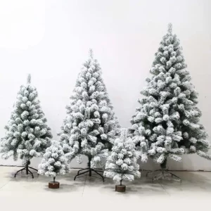 kf Sb8da2a496ae346439626ba70cf40d8a6d Ornement de crayon de No l floqu de neige artificielle arbre de No l conviviale r